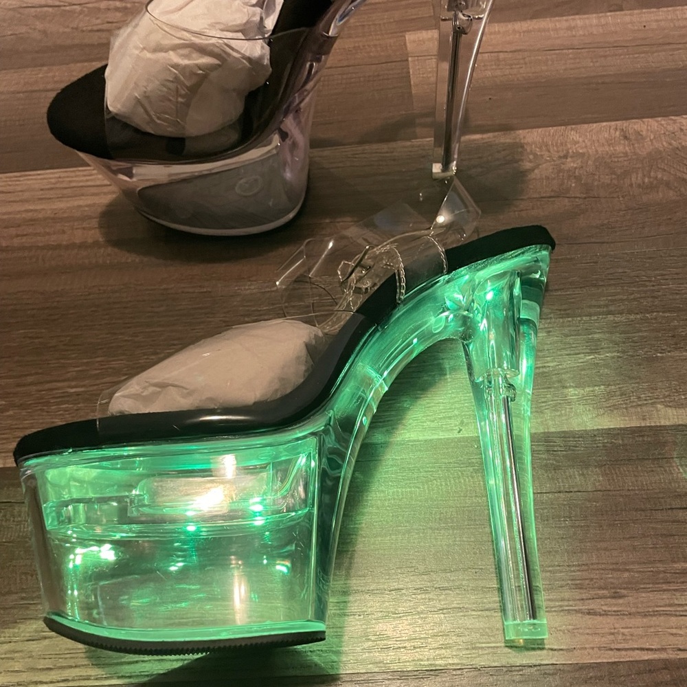Flash Dance Led Pleaser Heels - image 6